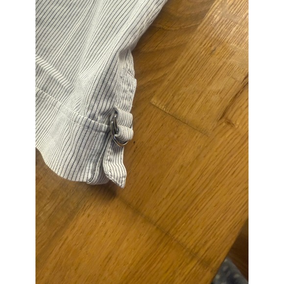 Wet Seal Pinstripe Capri Cropped Womens‎ Size 7 - Picture 4 of 7